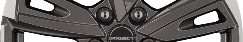 BORBET BU1 Mistral anthracite poli