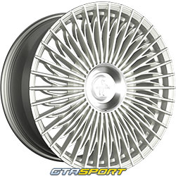 Jante alu KESKIN KT X1 Argent face polie 8.5x19 5x108 ET40