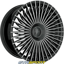 Jante alu KESKIN KT X1 Black secret diamond 8.5x19 5x108 ET40