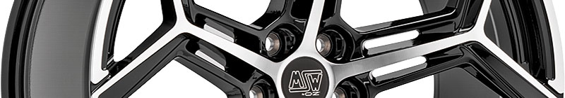 MSW 53 Noir brillant face polie