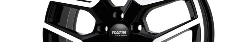 PLATIN P110 Noir brillant face polie