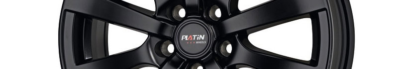 PLATIN P58 Noir satin