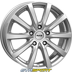 Jante alu PLATIN P69 Bright silver 6x15 5x112 ET43.1